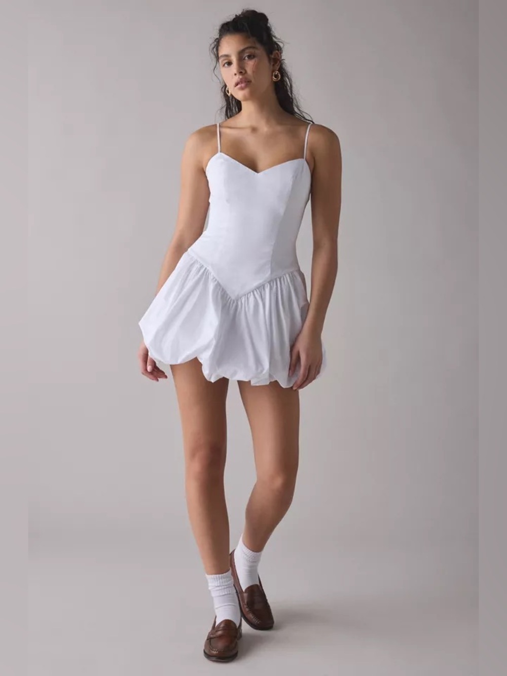 Bardot The Lissett Poplin Mini Dress